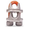 Cm Piggyback Wedge Socket Clip, 138 In, Steel, 7 Clips M257D